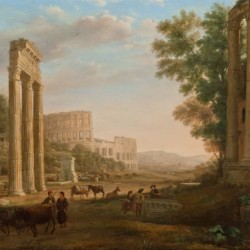 Capriccio with ruins of the Roman Forum